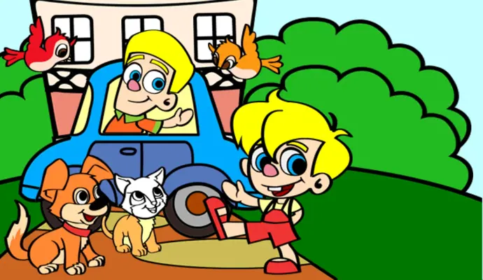 Boys Coloring android App screenshot 11